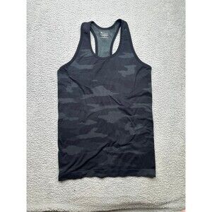 Athleta speed light black camo tank size small